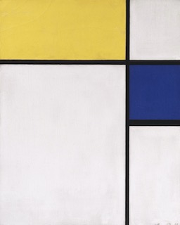 Composition with Blue and Yellow by Piet Mondrian